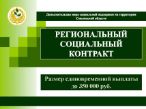 социальный контракт в 2024 году. Что нового в Смоленской области - фото - 7